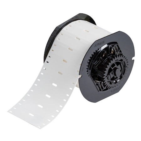 Brady Cable Tags 0.59in H x 2.95in W Thermoplastic Polyether Polyurethane White 500/RL B33-75X15-7643-WT